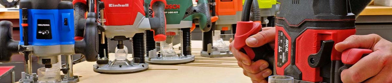 Test af overfræsere med ledning Test af overfræsere med ledning